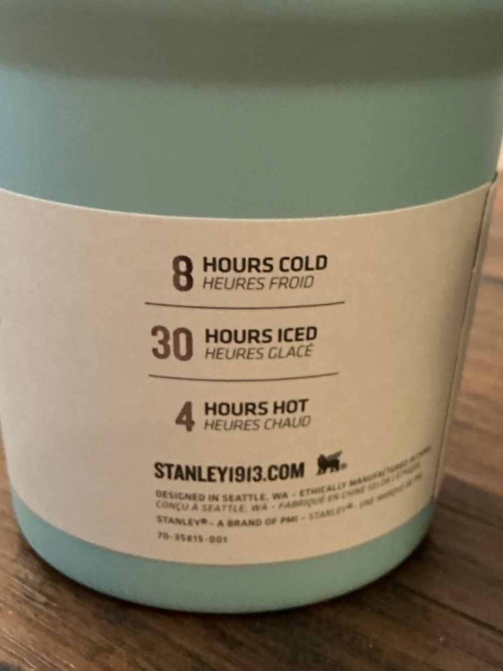 Stanley 20 oz quencher tumbler in Seafoam - Picture 4 of 4